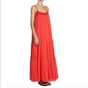 Ulla Johnson maxi dress in red size 6